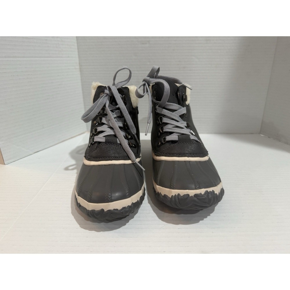 JBU by Jambu Alison Waterproof Winter Boots Faux Fur Lined Women's 8M Gray - Picture 6 of 13